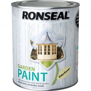 Ronseal General Purpose Garden Paint Elderflower 750ml