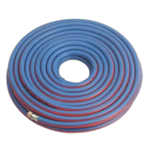Air Hose 20M X 8MM with 1/4" BSP Unions Extra Heavy-duty