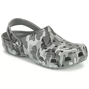 Crocs CLASSIC PRINTED CAMO CLOG mens Clogs (Shoes) in Grey - Sizes 9,11 / 11.5,10,13 / 13.5,11,7,8