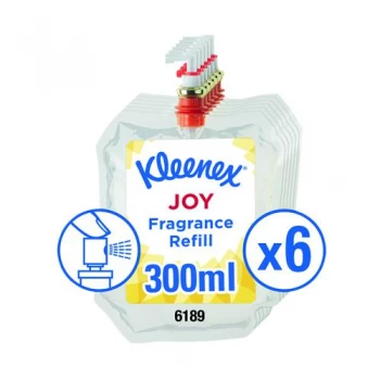 Kleenex Botanics Joy Aircare Fragrance Refill 300ml Pack of 6 6189