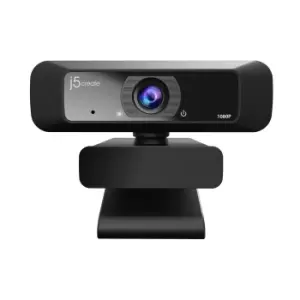 j5create JVCU100 USB HD Webcam with 360° Rotation, 1080p Video...