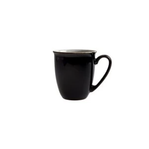 Denby Everyday Black Pepper Coffee Beaker Mug