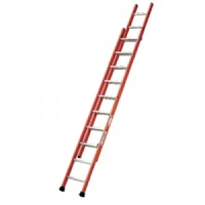 Slingsby Glass Fibre Ladder 2 Sections 2x14 Treads 316754