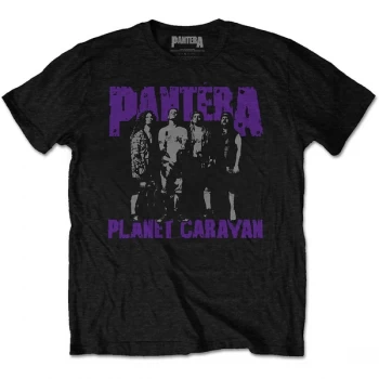 Pantera - Planet Caravan Mens XXX-Large T-Shirt - Black