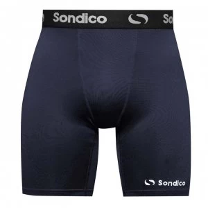 Sondico Core 6 Base Layer Shorts Mens - Navy