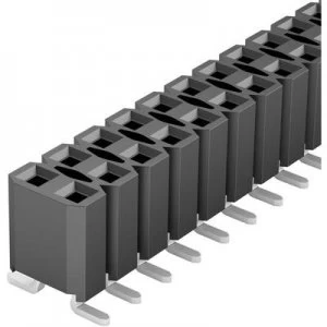 Fischer Elektronik Receptacles standard No. of rows 2 Pins per row 20 BL LP 6 SMD 40S