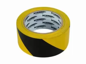 Fixman 190195 Hazard Tape 50mm x 33m Black/Yellow