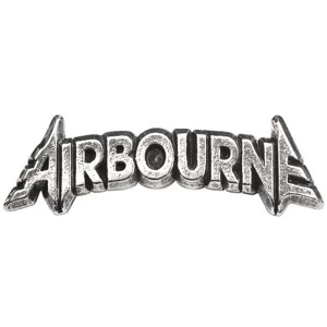 Airbourne Lettering Logo Pin Badge