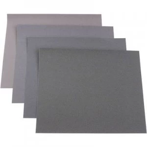 kwb 812329 Sandpaper sheet set Grit size 180, 240, 400, 600 (L x W) 280 mm x 230 mm 20 pc(s)