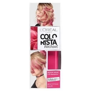 Colorista Washout Hot Pink Neon Semi-Permanent Hair Dye