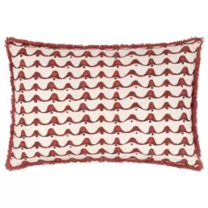 Avery Cushion Chestnut Red, Chestnut Red / 40 x 60cm / Polyester Filled