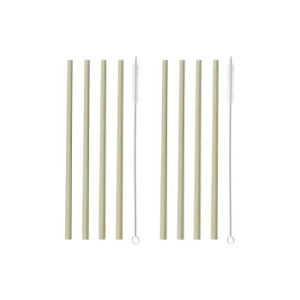 Typhoon Pure 8 Piece Straight Bamboo Straws