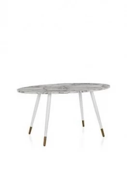 Cosmoliving By Cosmopolitan Amari 152cm Faux Marble Dining Table