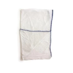 Dish Cloths Stockinette Stitched Size 305 x 405mm Blue Pack of 10
