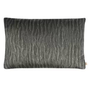 Equidae Jacquard Rectangular Cushion Onyx, Onyx / 40 x 60cm / Polyester Filled