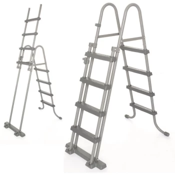 Pool Ladders 33' 2 Steps / 42' 3 Steps / 48' 4 Steps Safety Stepladder 107cm - 3 Stufen (de) - Bestway