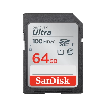 SanDisk Ultra SDHC/SDXC Memory Card 64GB - SDSDUNR-064G-GN6IN