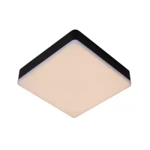 Ceres-Led Modern Flush Ceiling Light Bathroom - LED Dim. - 1x30W 3000K - IP44 - Black