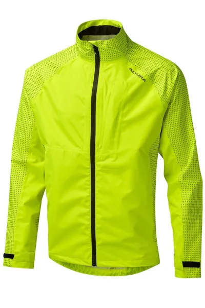 Altura Nightvision Storm Mens Waterproof Jacket in Hi Viz Yellow