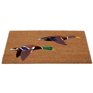 Gardman Flying Ducks Coir Doormat