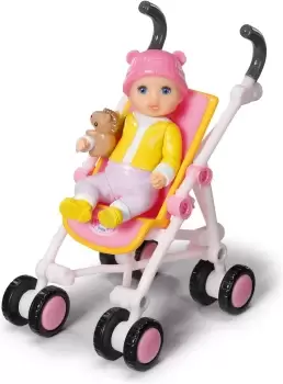 BABY born Minis Playset Stroller with Eli