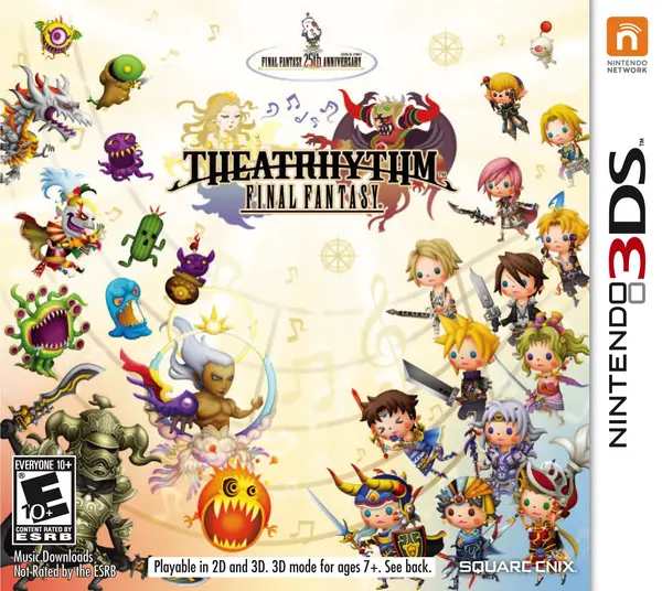 Theatrhythm Final Fantasy Nintendo 3DS Game