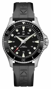 Hamilton H82515330 Mens 300m Khaki Navy Scuba 43mm Watch