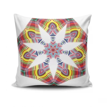 MANDALA-34 - No Filling Multicolor Cushion Cover