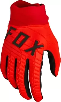 FOX 360 Motocross Gloves, black-red Size M black-red, Size M