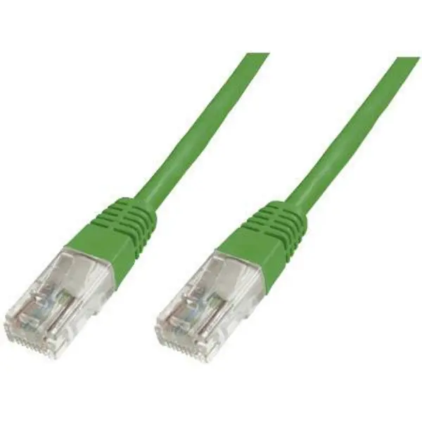 Digitus DK-1511-005/G RJ45 Network cable, patch cable CAT 5e U/UTP 0.50 m Green DK-1511-005/G
