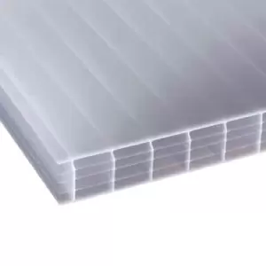 Corotherm Opal Effect Polycarbonate Multiwall Multiwall Roofing Sheet (L)4M (W)980mm (T)25mm