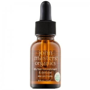John Masters Organics Dry Hair Nourishment & Defrizzer Skin Care Oil To Smooth Hair 23ml