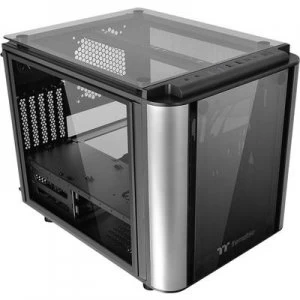 Thermaltake Level 20VT Mini tower PC casing Black Built-in fan, LC compatibility, Window, Dust filter