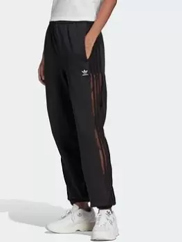adidas Originals Adicolor Classics Lace Cuffed Joggers, Black, Size 10, Women