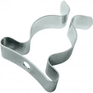 Forgefix Zinc Plated Tool Clips 19mm Pack of 25