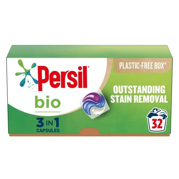 Persil 3-in-1 Bio Washing Capsules 32x Washes