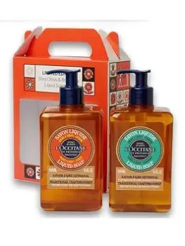 L'Occitane Shea Citrus & Rosemary Liquid Soap Duo - Limited Edition