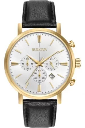 Mens Bulova Aerojet Chronograph Watch 97B155