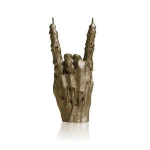 Brass Zombie Hand RCK Candle
