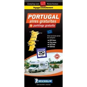 Portugal Motorhome Stopovers Trailers Park Maps Sheet map 2017