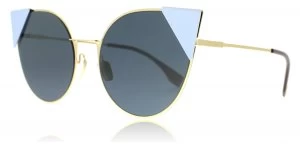Fendi 0190/S Sunglasses Rose Gold 000A9 57mm