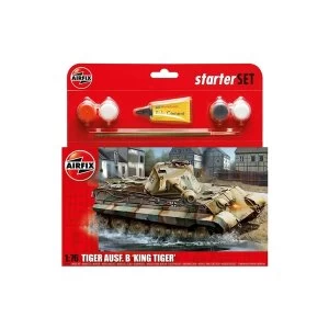 King Tiger Tank 1:76 Air Fix Medium Starter Set