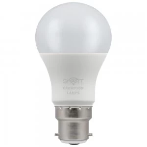 Crompton Lamps LED Smart GLS 8.5W Dimmable 3000K BC-B22d - CROM12301