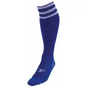 Precision Childrens/Kids Pro Football Socks (12 UK Child-2 UK) (Royal Blue/White)