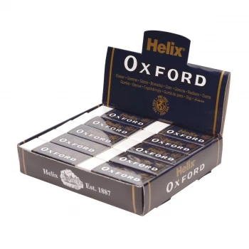 Helix Oxford Large Eraser Sleeved Pack of 20 YS2020