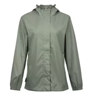 Gelert Packaway Waterproof Jacket Ladies - Green