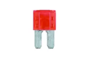 Connect 37180 10amp LED Micro 2 Blade Fuse Pk 25