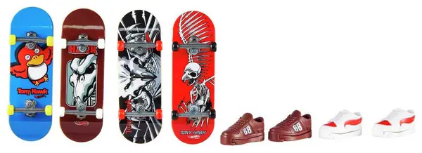 Hot Wheels Skate 4-Pack Fingerboard Assortment