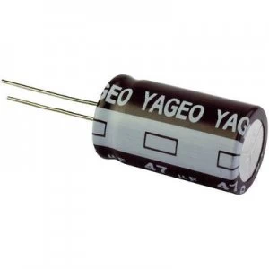 Yageo SE400M2R20B3F 0811 Electrolytic capacitor Radial lead 3.5mm 2.2 400 V 20 x H 8mm x 11mm