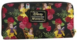 Beauty and the Beast Loungefly - Belle Roses Wallet multicolour
